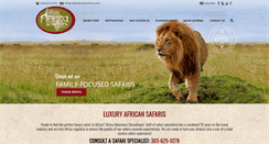 Desktop Screenshot of adventuresinafrica.com